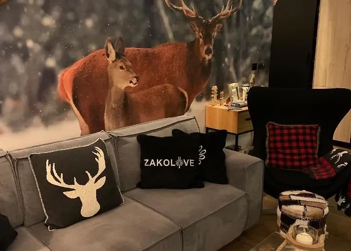 Apartament ZAKOLOVE pod Skocznią - Sauna , Jaccuzi , piękny taras