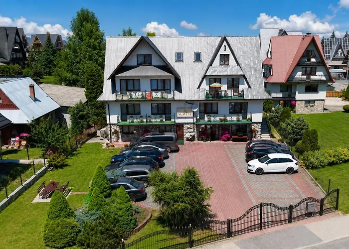 Willa Slavita Zakopane - Pardałówka - Pokoje z widokiem na góry i łazienkami&PARKING
