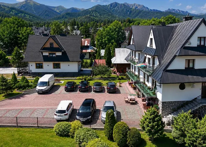 Willa Slavita Zakopane - Pardałówka - Pokoje z widokiem na góry i łazienkami&PARKING